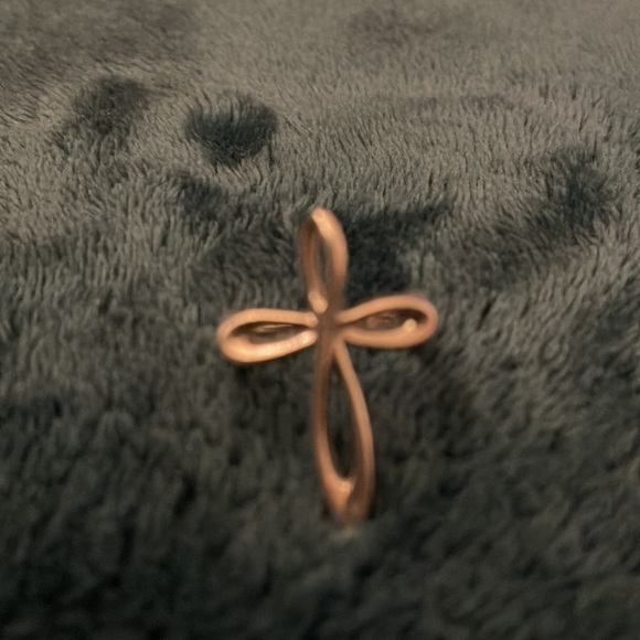 Nambe silver cross ring - Picture 5 of 7